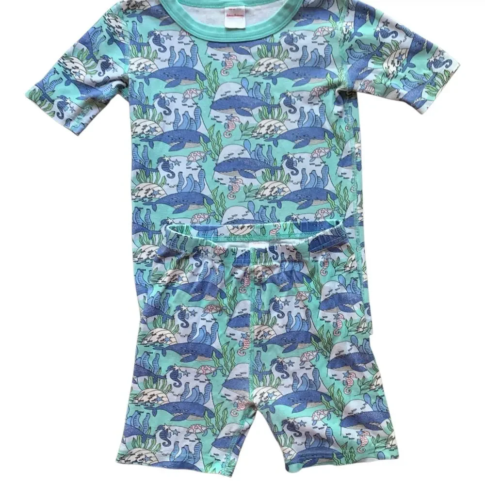 Hanna Andersson Big Blue Sea Short Johns (10)